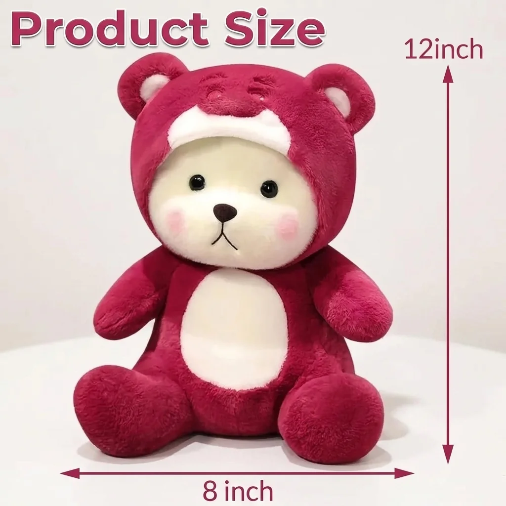 Red Hoodie Bear Plush 30cm – view 2