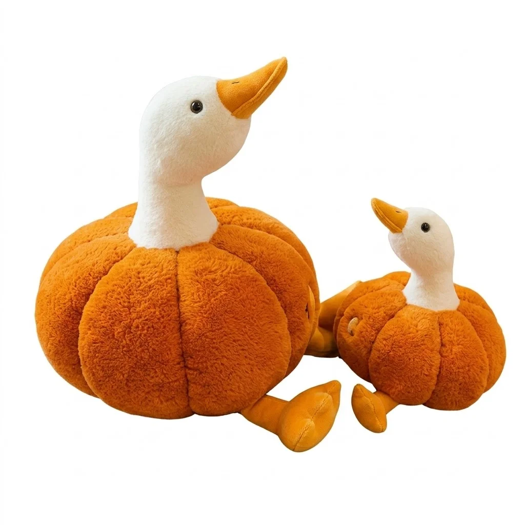 Babique Pumpkin Duck Super Soft Toy 35CM